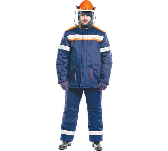 Зимний костюм из огнезащитной ткани ГК Спецобъединение WORKER, СП08-З/V/120-124, 18 1
