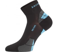 Носки Lasting CTF 905, polypropylene+nylon, черный/синий, размер S, CTF905S