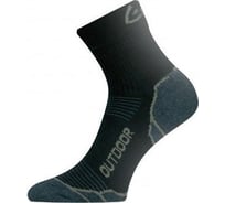 Носки Lasting TCC 986, cotton+polypropylene, черный, размер S, TCC986S