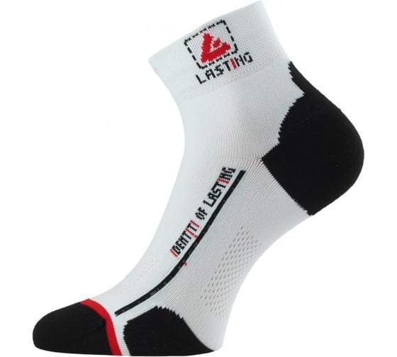 Носки Lasting TCU 009, microfiber+polyester, белый, размер L, TCU009L 1