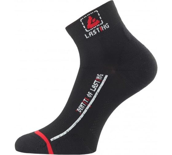 Носки Lasting TCU 900, microfiber+polyester, черный, размер S, TCU900S 1