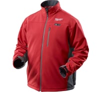 Аккумуляторная куртка Milwaukee M12 HJRED2-201, р. L, красная, 4933443837
