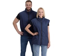 Утепленный жилет Урсу.с "РЕЙНИР", цвет: т.синий ; 52-54 ЖИЛ895-001