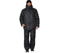 Костюм мужской утепленный Прабо Викинг черный, размер 60-62, рост 182-188 16961