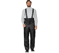 Брюки утепленные Прабо Альфа черный, размер 48-50, рост 182-188 3924