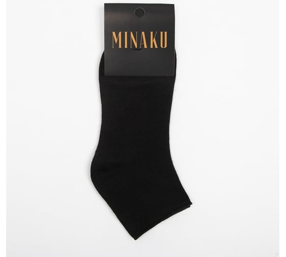 Носки MINAKU Premium цвет чёрный, размер 36-37 (23 см) 7907207