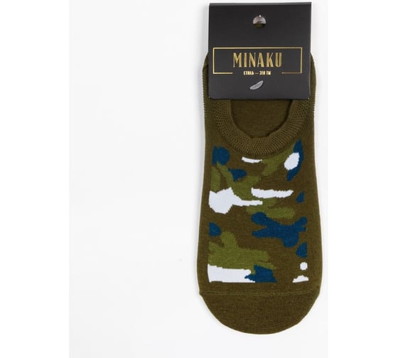 Носки MINAKU "Хаки" размер 38-41 (24-25 см) 7502959