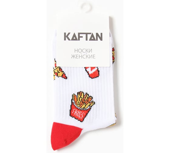Носки женские KAFTAN Pizza р. 36-39 (23-25 см) 7358004