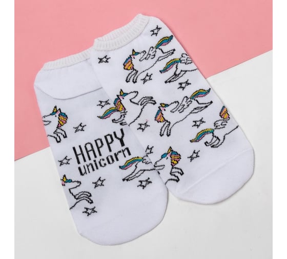 Носки женские укороченные KAFTAN "Unicorn" р. 36-39 (23-25 см) 4852736