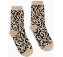 Женские носки MINAKU "Питон" цвет бежевый/черный, р-р 38-39 (25 см) 9612845