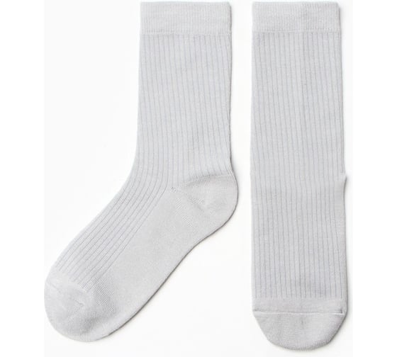 Женские носки MINAKU длинные цв. светло-серый, р-р 36-39 9788794 1
