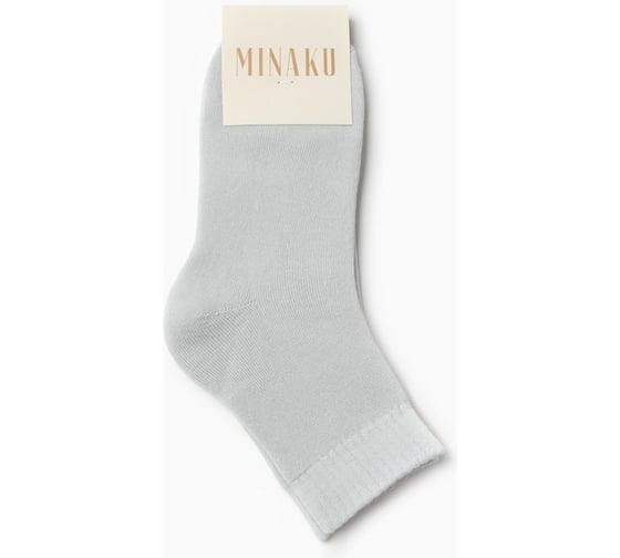 Женские носки MINAKU махровые цвет серый, р-р 36-39 (23-25 см) 9802907