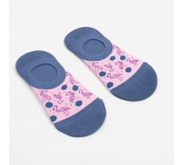 Носки-следки MINAKU "Рисунок", цв. фиолетовый р-р 36-39 (23-25 см) 7524087