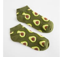 Укороченные носки MINAKU "Авокадо", размер 36-41 (23-27 см) 5505817