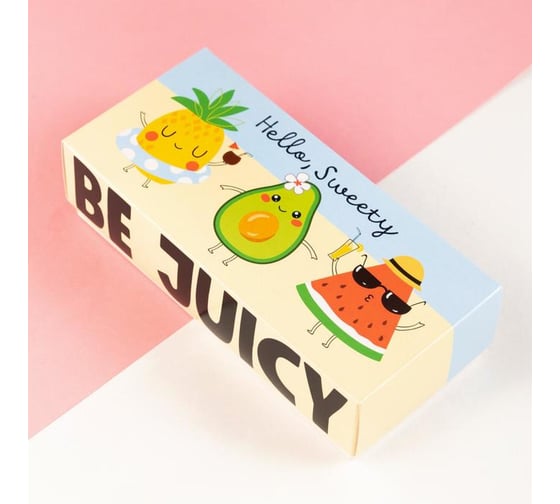 Набор женских носков KAFTAN Be juicy 5 пар, р. 36-39 (23-25 см) 5482590
