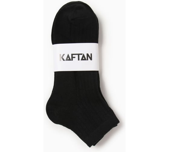 Набор женских носков KAFTAN Base, 3 пары, р. 36-39 (23-25 см) черный 9934592
