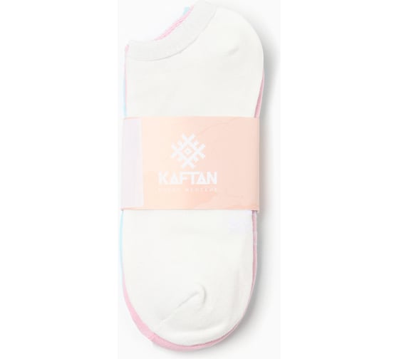 Набор женских укороченных носков KAFTAN Nude, (3 пары) р. 36-39 (23-25 см) 5189701