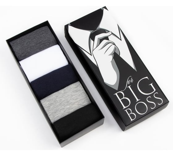 Набор мужских носков KAFTAN Big boss 5 пар, р-р 39-41 7059888