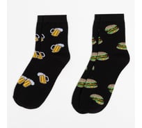 Набор мужских носков KAFTAN Fast food 2 пары, р. 41-44 (27-29 см) 7510904