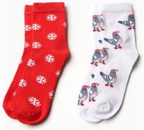 Набор женских носков KAFTAN Джингл белз, р. 36-40 (23-25 см), 2 пары 9683708