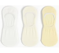 Набор женских следков KAFTAN Basic, 3 пары, р. 36-39 (23-25 см) цв. желтый 9601719