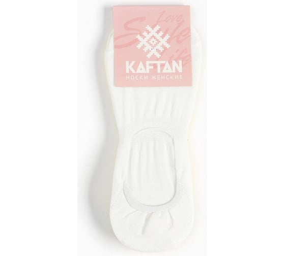 Набор женских следков KAFTAN Basic, 3 пары, р. 36-39 (23-25 см) цв. желтый 9601719