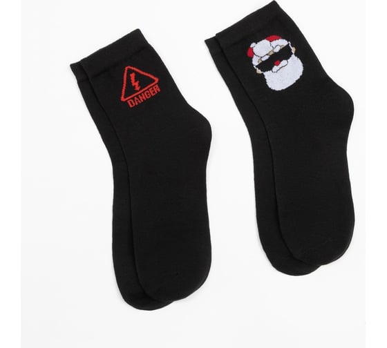 Набор мужских носков KAFTAN Danger, р. 41-44 (27-29 см), 2 пары 7987995 1