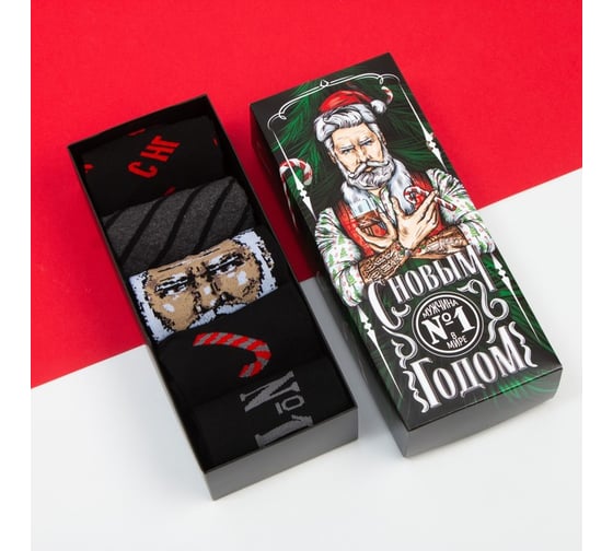 Набор мужских носков KAFTAN Мужчина №1, 5 пар, р. 41-44 (27-29 см) 9105756