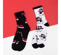 Набор мужских носков KAFTAN Snowman, р. 41-44 (27-29 см), 2 пары 6969408