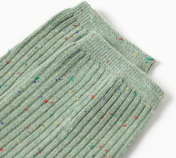 Носки женские KAFTAN Крапинка, р. 36-39 (23-25 см), зеленый 10326722