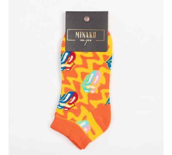 Носки MINAKU "Яркость" размер 36-39 (23-25 см) 7524078