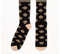 Носки мужские KAFTAN "Короны" размер 41-44 (27-29 см), чёрный 4682654