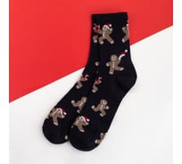 Носки мужские KAFTAN "Печенька" размер 41-44 (27-29 см), синий 5078162