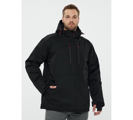 Куртка демисезонная Delta Plus MILTON2 цвет чёрный/красный, размер M MILT2NOTM