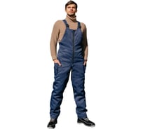 Полукомбинезон утепленный ООО ГУП Бисер Ветер MIX BLUE Темп синий, размер 136-140, рост 182-188 4660391428386