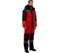 Костюм зимний мужской ООО Комус з03-КПК крас/чер (р.56-58) 170-176 682035
