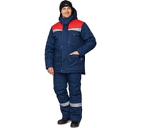 Костюм мужской утепленный Прабо Профессионал 2 синий/красный р-р 52-54/170-176 32759