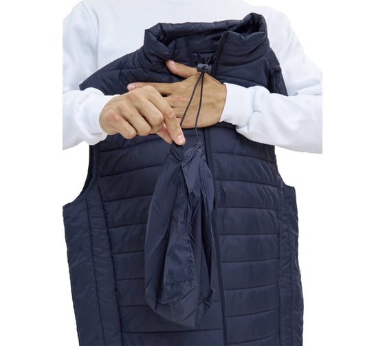Жилет ГК Спецобъединение ДЕМИ стеганый, т/синий (112 (4XL), 188), Жил 002/112/188