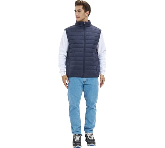 Жилет ГК Спецобъединение ДЕМИ стеганый, т/синий (112 (4XL), 188), Жил 002/112/188
