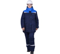 Женский костюм ГК Спецобъединение КМ-10 ЛЮКС от пониженных температур воздуха и ветра, механических воздействий и ОПЗ ( Кос 236/96/158