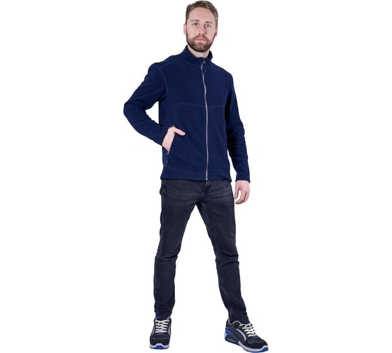 Флисовая куртка ГК Спецобъединение ФЬЮЖЕН, синяя (112-116, 170-176), Кур 1020/112/170 1