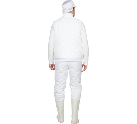 Утепленный жилет ГК Спецобъединение АПРЕЛЬ, белый (104-108, 170-176), Жил 302/104/170