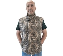 Жилет утепленный URSUS "РАПИД" цвет КМФ Мох, ткань Алова ЖИЛ900-МОХ/52-54