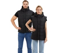 Жилет утеплённый URSUS "ДЕЛЬТА" цвет черный, ткань Дюспо ЖИЛ966-280/44-46