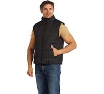 Жилет утеплённый URSUS "Комфорт" черный, ткань Дюспо ЖИЛ001/40-42