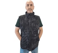 Жилет утепленный URSUS "РАПИД" цвет КМФ Черный питон, ткань Алова ЖИЛ900-ЧЕРНЫЙ ПИТОН/44-46