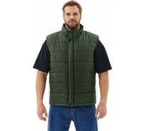 Жилет утепленный URSUS "РАПИД" цвет темный хаки, ткань CAT'S EYE ЖИЛ900-темный хаки (CAT'S EYE)/44-46