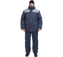 Костюм зимний URSUS "СТАНДАРТ" куртка/полукомбинезон, цвет темно-серый/светло-серый КОС962-308/44-46, 170-176