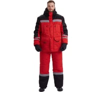 Костюм зимний URSUS "ЗИМНИК" куртка/брюки, цвет красный/черный КОС631-242/64-66, 182-188