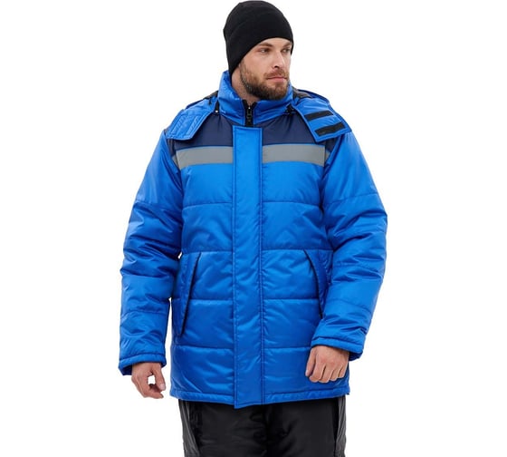 Куртка зимняя URSUS "ЭРЕБУС" цвет василек/темно-синий КУР515-031/60-62, 170-176 1